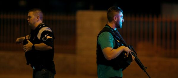 Policija na mestu pucnjave u Las Vegasu - Sputnik Srbija