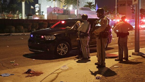 Policija na mestu pucnjave u Las Vegasu - Sputnik Srbija