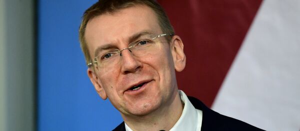 Министар спољних послова Летоније Едгарс Ринкевичс - Sputnik Србија