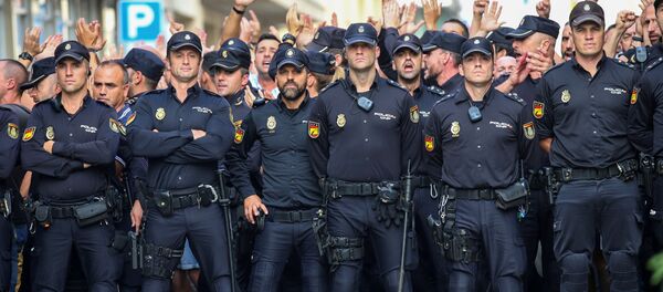 Policija u Barseloni Policija u Barseloni - Sputnik Srbija