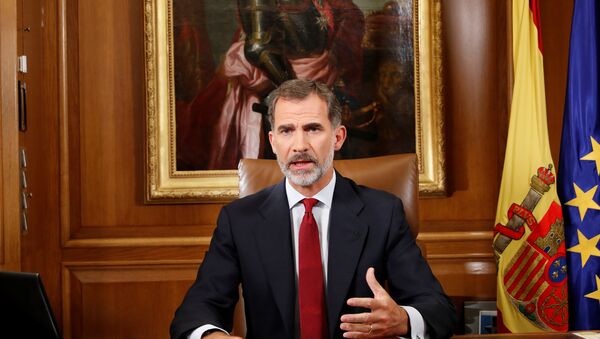 Španski kralj Felipe obraća se naciji - Sputnik Srbija