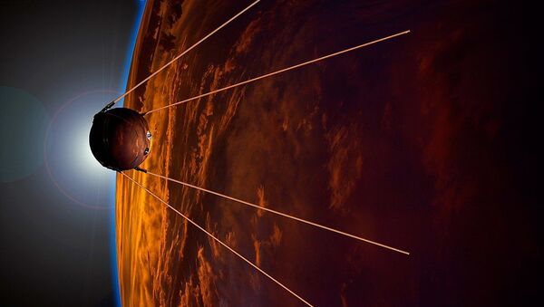 Umetnička fotografija u čast 50. godišnjice lansiranja satelita - Sputnik Srbija