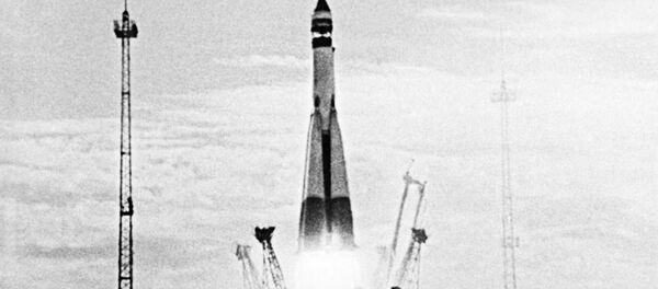 Лансирање првог совјетског вештачког сателита Земље Лансирање првог совјетског вештачког сателита Земље - Sputnik Србија