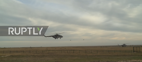 Први видео војних вежби српских и руских (видео) - Sputnik Србија