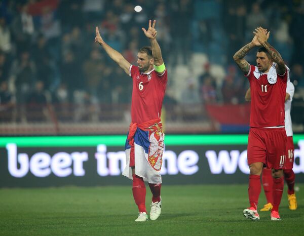 Капитен Србије Бранислав Ивановић. - Sputnik Србија