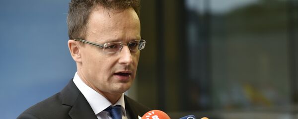 Ministar spoljnih poslova Mađarske Peter Sijarto - Sputnik Srbija