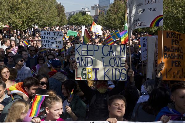 Геј парада у Приштини - Sputnik Србија