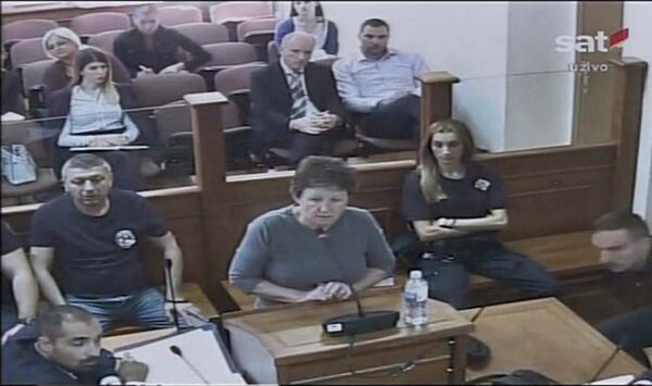 Бранка Милић на суђењу о тзв. државном удару. - Sputnik Србија