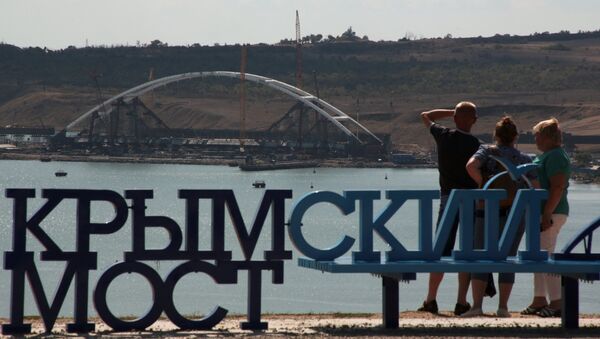 Izgradnja Krimskog mosta - Sputnik Srbija