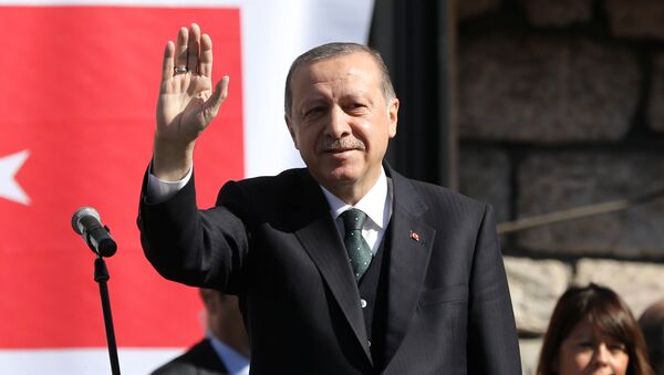 Реџеп Тајип Ердоган приликом његове посете Новом Пазару. - Sputnik Србија