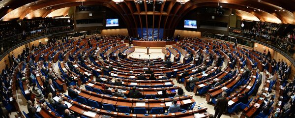 Сала за седнице Савета Европе у Стразбуру - Sputnik Србија