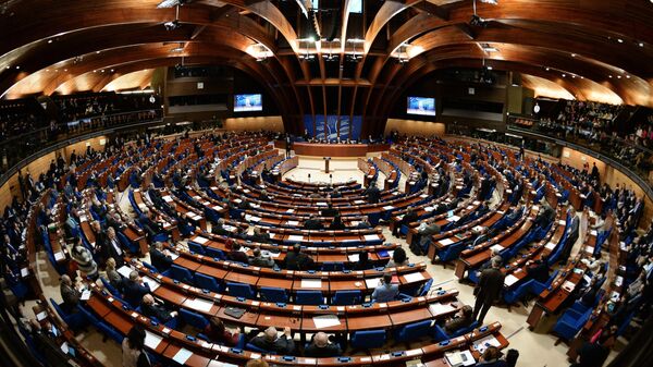 Сала за седнице Савета Европе у Стразбуру - Sputnik Србија
