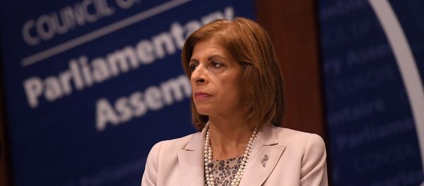 Новоизабрани председник Парламентарне скупштине Савета Европе Стела Киријакидес у Стразбуру - Sputnik Србија