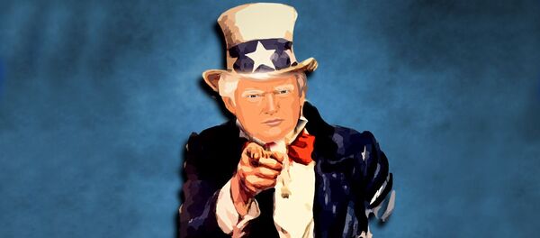 Трамп као Ујка Сем - Sputnik Србија