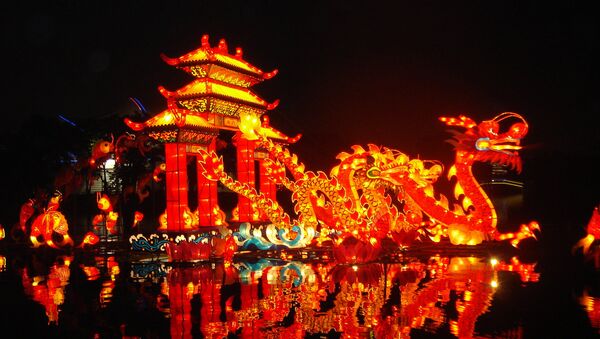 Kineski zmaje u parku Longtan u Pekingu - Sputnik Srbija