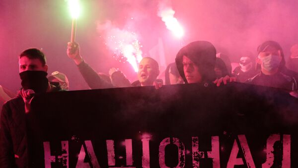 Марш националиста у Кијеву - Sputnik Србија