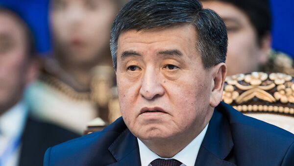 Бивши премијер Киргистана Сооронбај Жеенбеков - Sputnik Србија