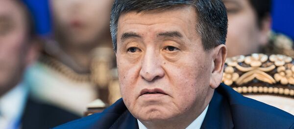 Bivši premijer Kirgistana Sooronbaj Žeenbekov - Sputnik Srbija