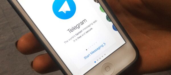 Interfejs mesindžera Telegram - Sputnik Srbija