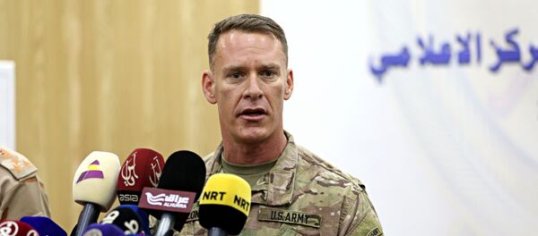 Портпарол америчке коалиције за борбу против ДАЕШ-а пуковник Рајан Дилон - Sputnik Србија