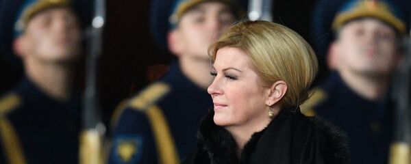 Kolinda Grabar Kitarović u Moskvi - Sputnik Srbija
