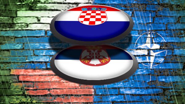 Srbija Hravtska  - ilustracija - Sputnik Srbija