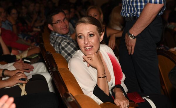 Водитељка Ксенија Собчак - Sputnik Србија