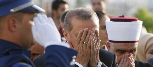 Председник Турске Реџеп Тајип Ердоган у Сарајеву 2015. године - Sputnik Србија