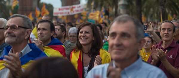 Барселона, митинг - Sputnik Србија