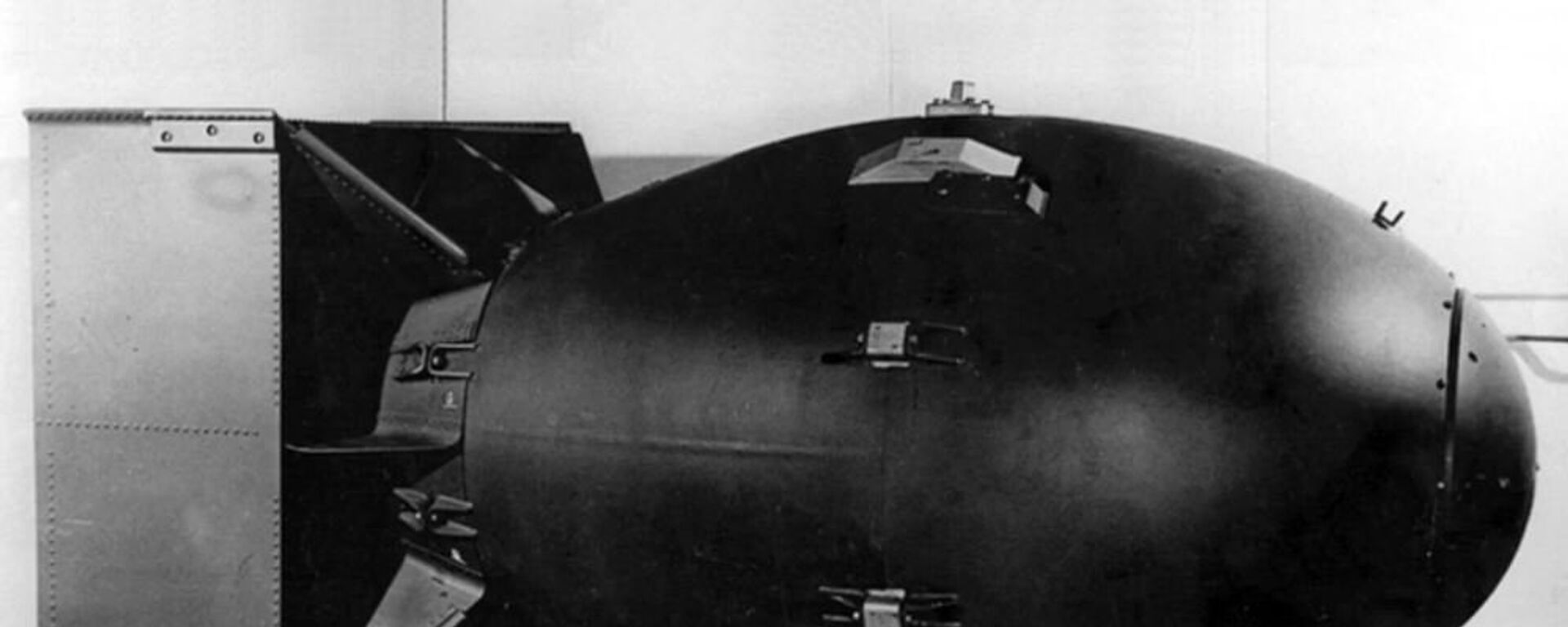 Atomska bomba tipa debeljko koja testirana na lokaciji Triniti i bačena na Nagasaki u Muzeju naučnih laboratorija Los Alamos. - Sputnik Srbija, 1920, 06.08.2025