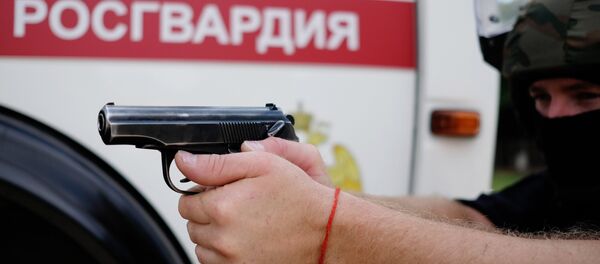 Припадник Руске националне гарде Росгвардија - Sputnik Србија