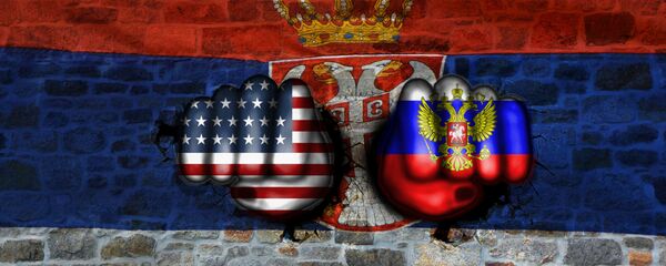 SAD, Rusija i Srbija - ilustracija - Sputnik Srbija