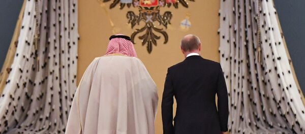 Владимир Путин и саудијски краљ - Sputnik Србија