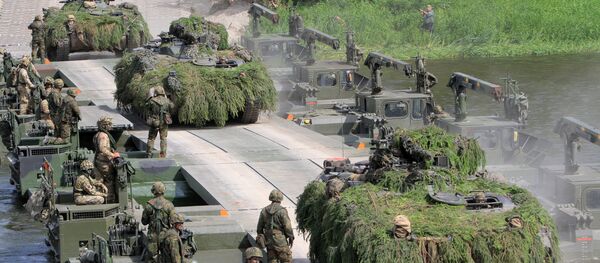 Војне вежбе НАТО-а у Литванији - Sputnik Србија