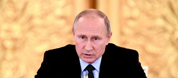 Председник Русије Владимир Путин Председник Русије Владимир Путин - Sputnik Србија