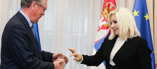 Александар Чепурин и Зорана Михајловић - Sputnik Србија