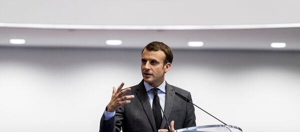 Председник Француске Емануел Макрон - Sputnik Србија