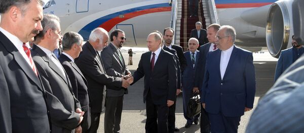 Владимир Путин у посети Техерану Владимир Путин у посети Техерану - Sputnik Србија