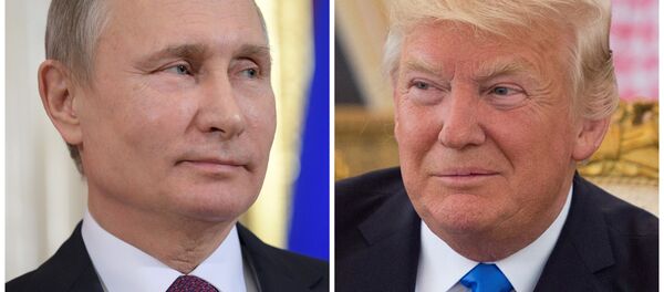 Vladimir Putin i Donald Tramp - Sputnik Srbija