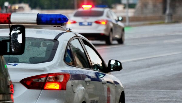 Полицијска возила на улици у Москви - Sputnik Србија