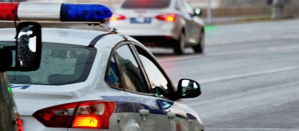 Полицијска возила на улици у Москви - Sputnik Србија