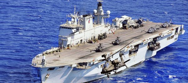 Британски носач ХМС Оушен - Sputnik Србија