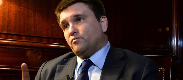 Министар спољних послова Украјине Павел Климкин - Sputnik Србија