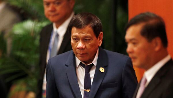 Predsednik Filipina Rodrigo Duterte na samitu APEK-a u Vijetnamu - Sputnik Srbija