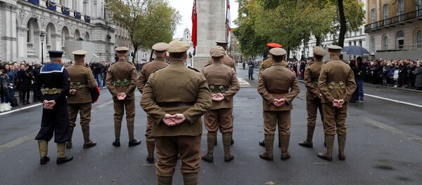 Obeležavanje Dana primirja u Londonu Obeležavanje Dana primirja u Londonu - Sputnik Srbija