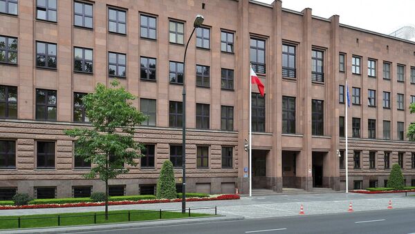 Зграда Министарства спољних послова Пољске у Варшави - Sputnik Србија