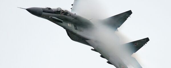 Вишенаменски ловац МиГ-29 на аеро-митингу Авиадартс 2016 у Русији - Sputnik Србија