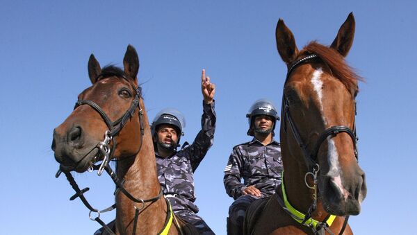 Konjička policija u Abu Dabiju - Sputnik Srbija