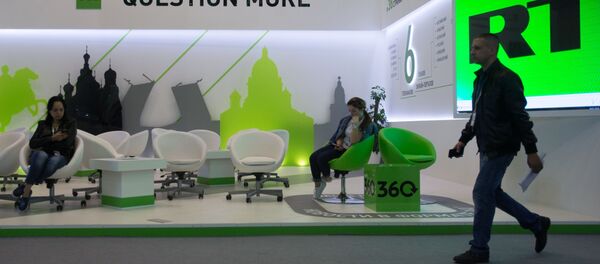 Štand RT - Sputnik Srbija