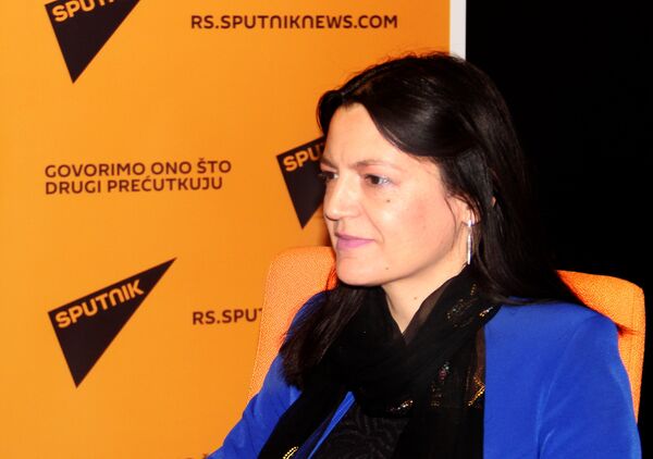 Suzana Rajić, profesor Filizofskog fakulteta u Beogradu. Suzana Rajić, profesor Filizofskog fakulteta u Beogradu. - Sputnik Srbija